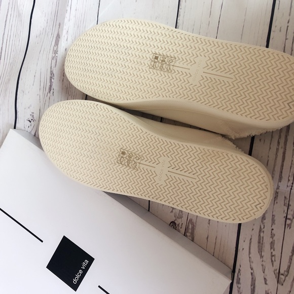 Dolce Vita White Canvas Shoes - Picture 4 of 4